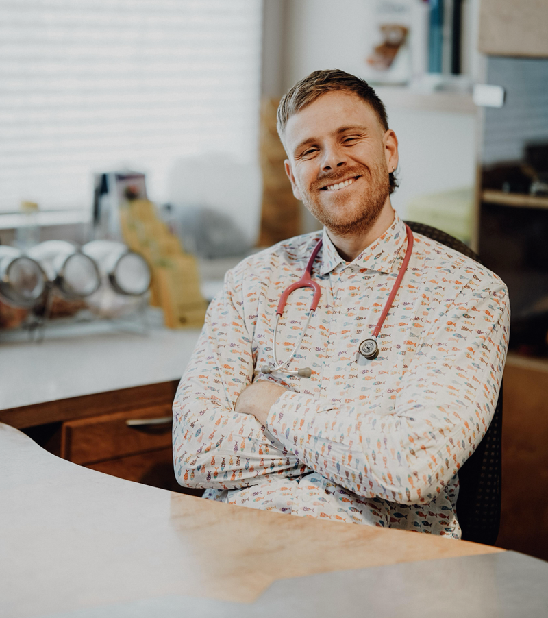 Doctor medic Aaron Pfisterer